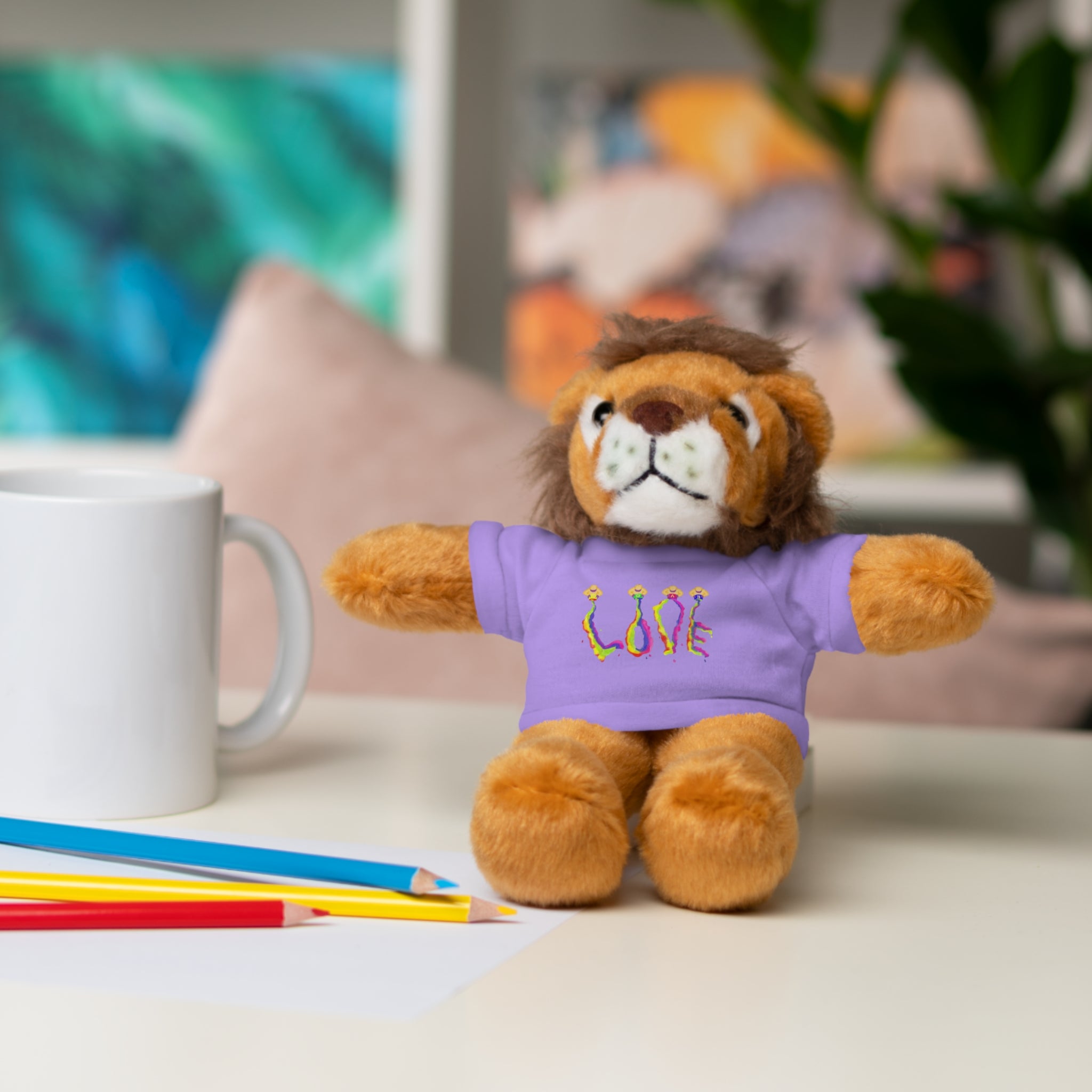 Loveable Stuffed Animals with a Love Tee by Studio Blitz