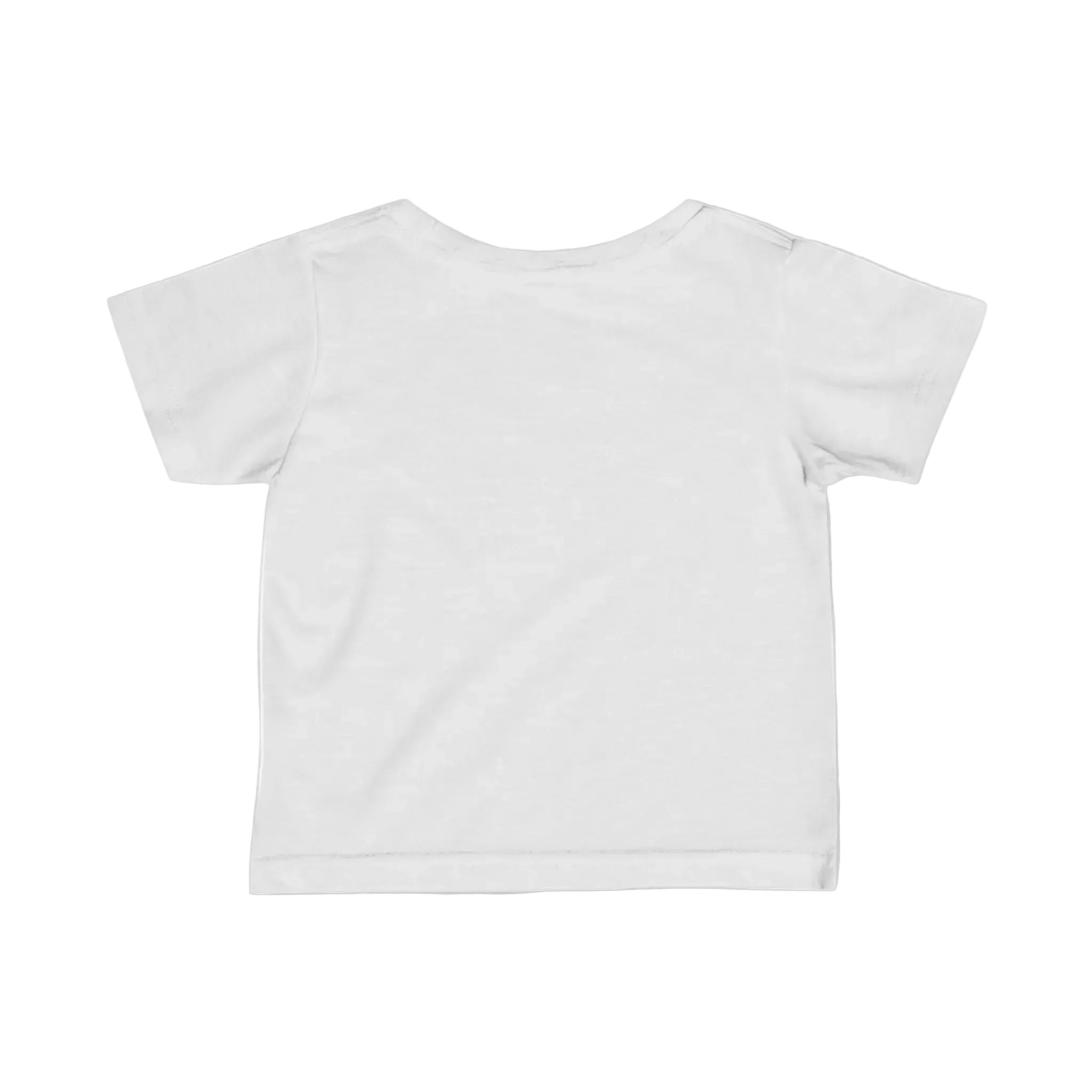 Toddler T-shirt in Heather view of Back