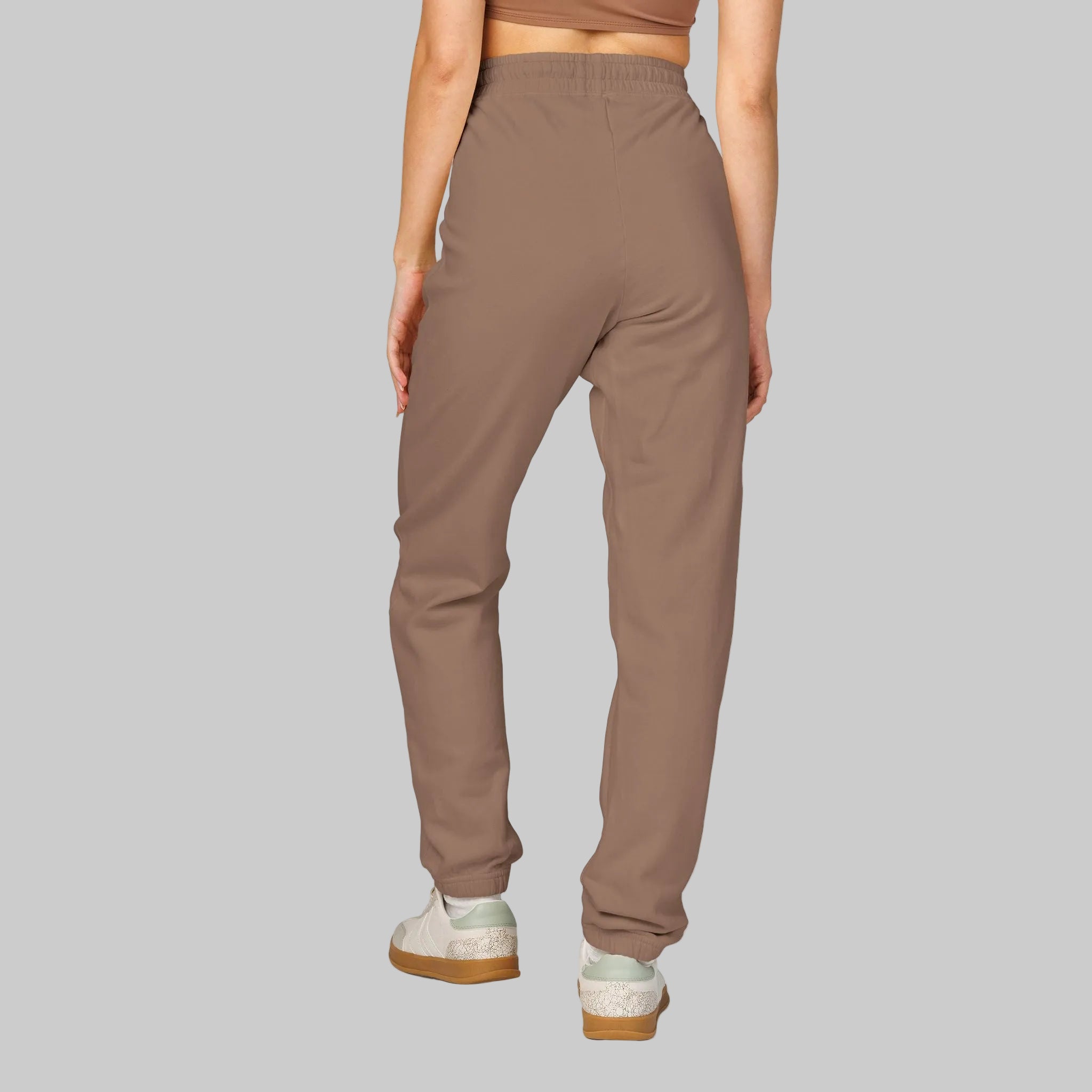 Espresso colored sweatpants for women or men you'll want to wear all day