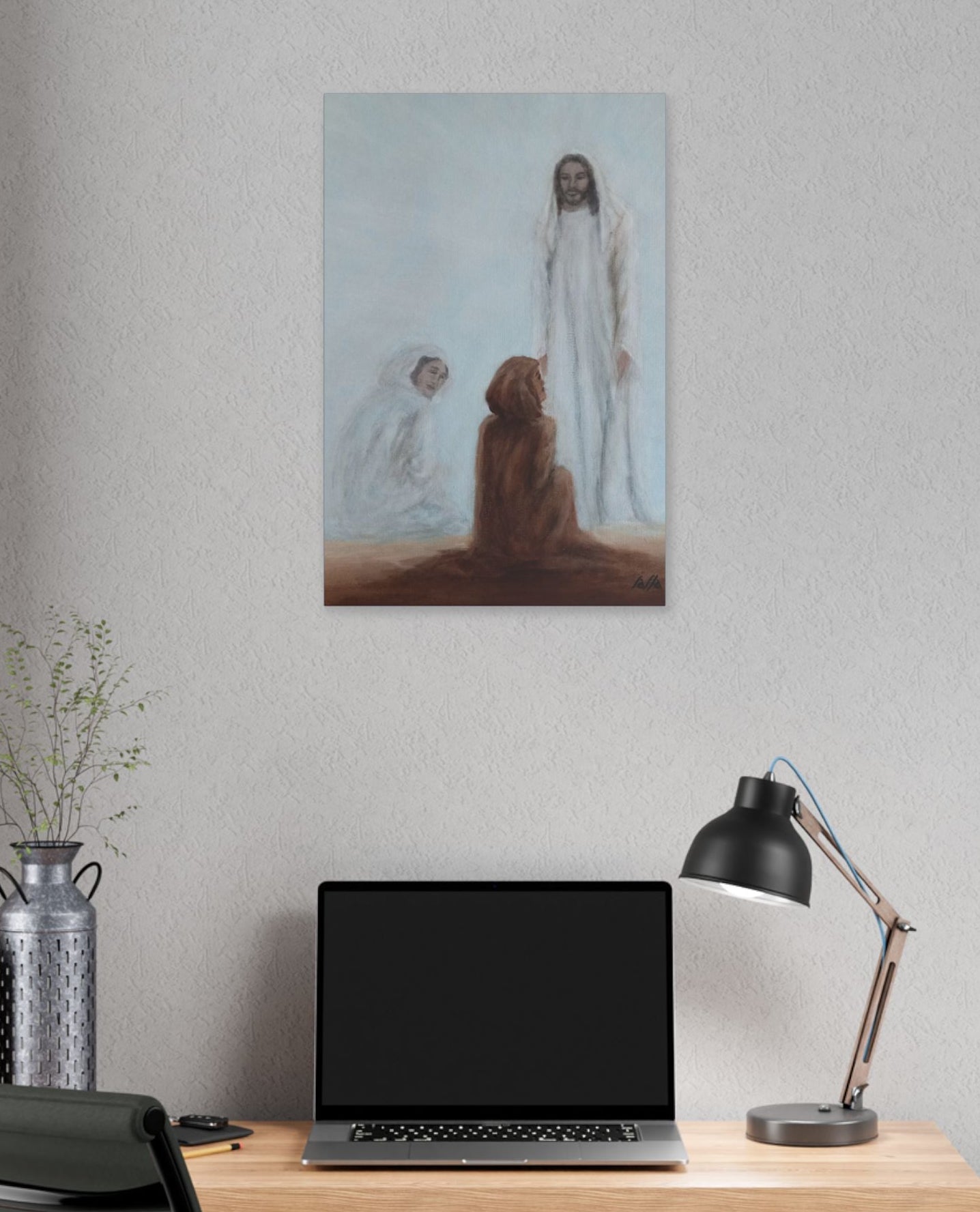 This quality print of 'The Bread of Life' makes a very special gift to one in your life you know is spiritual or religious.