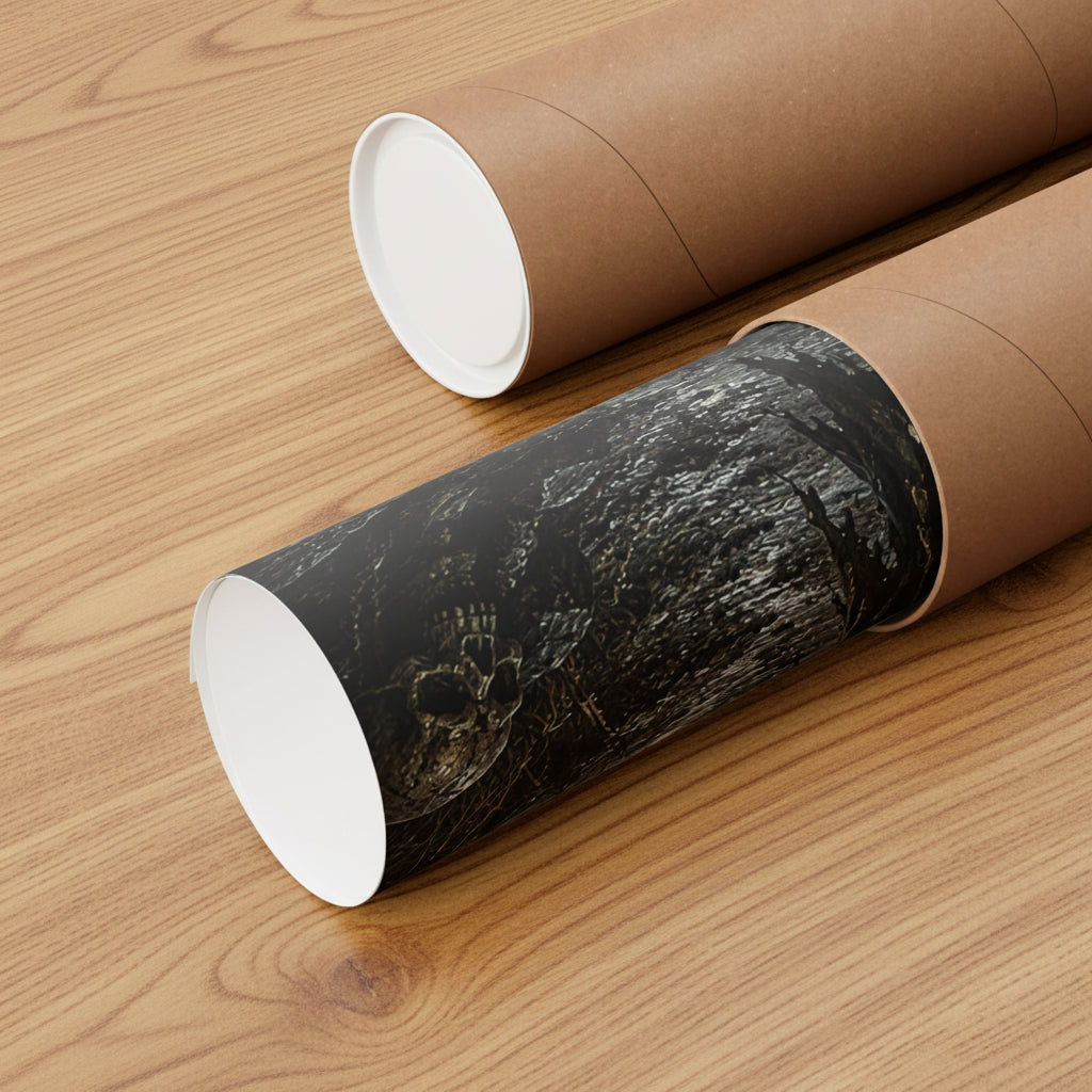post is protected for delivery in these cardboard cylinders 