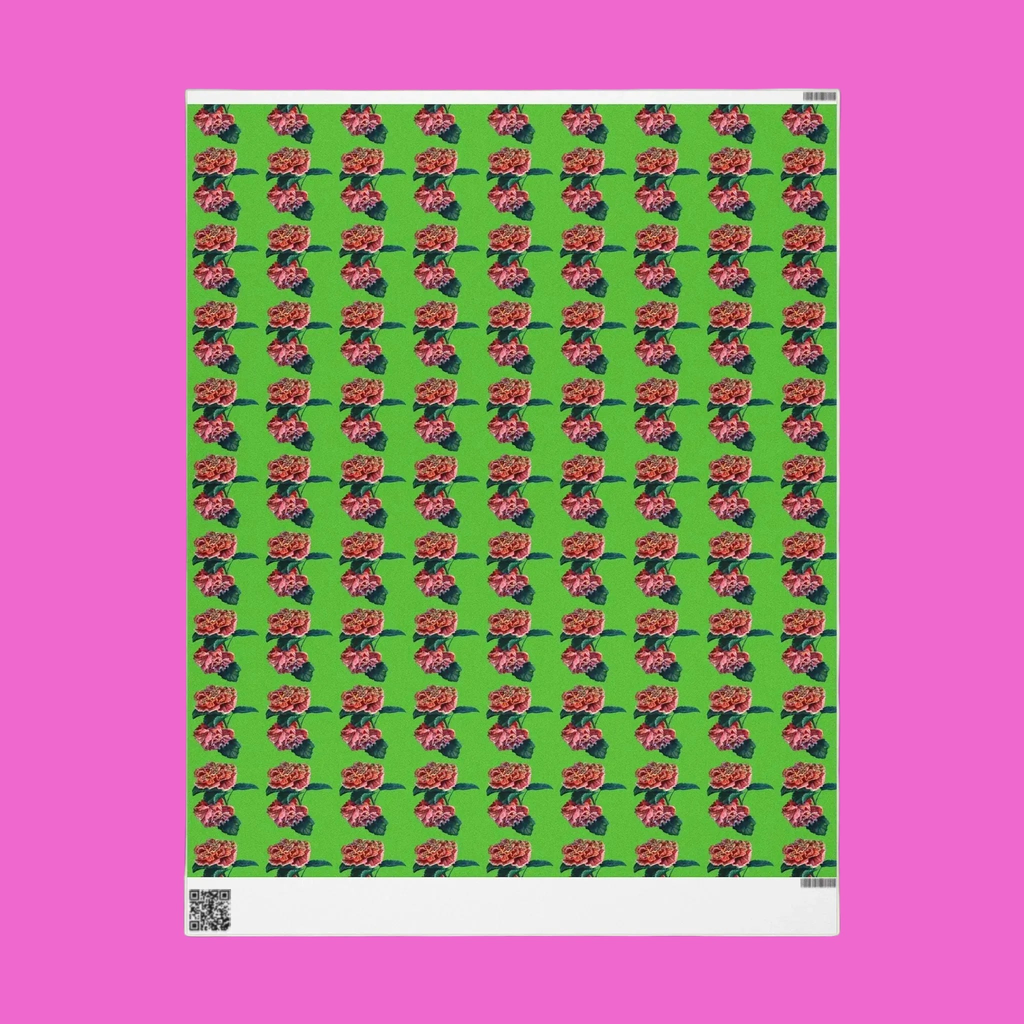 Custom Gift Wrapping Paper in High Gloss or Smooth Matte Finish and 3 Sizes