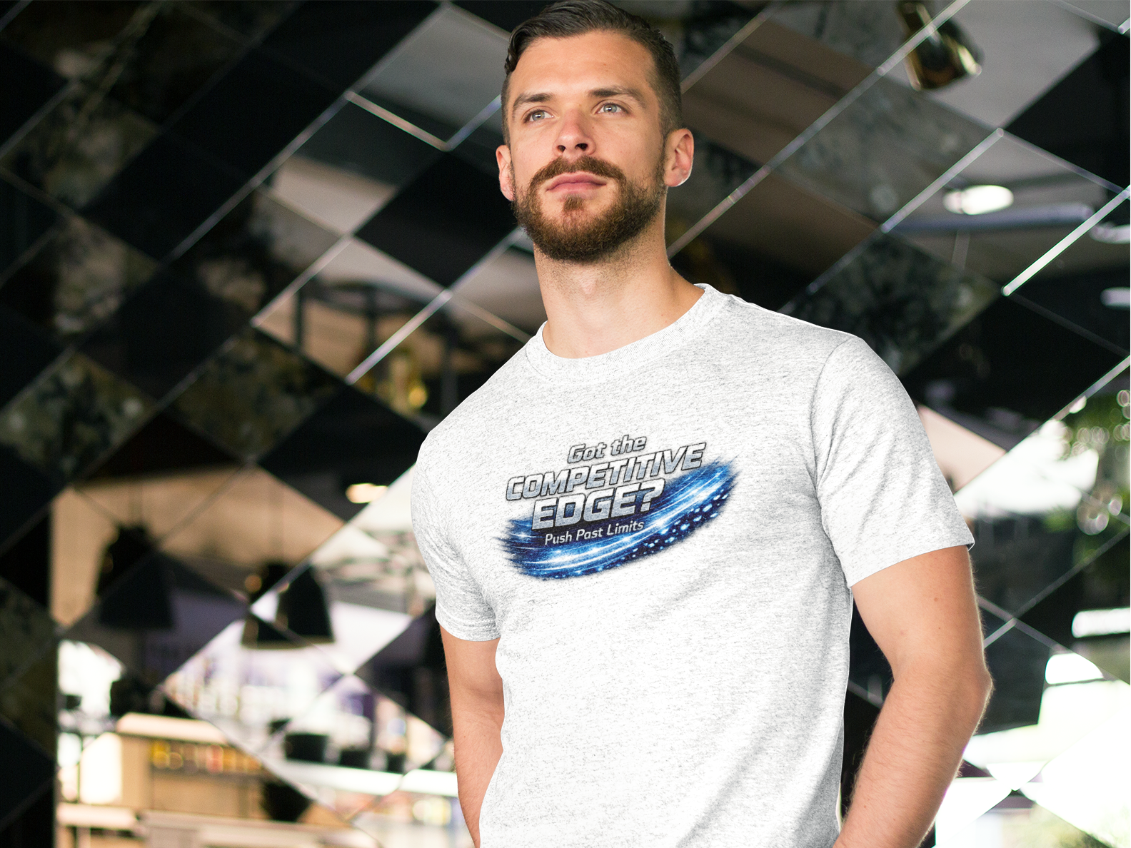 Competitive Edge Performance Tee — "Get the Competitive Edge" Moisture‑Wicking Athletic Shirt