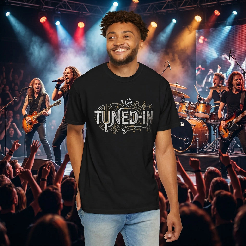 Soft heavy weight unisex Tee is in colors: blue jean, blue spruce, pepper and black S-4XL