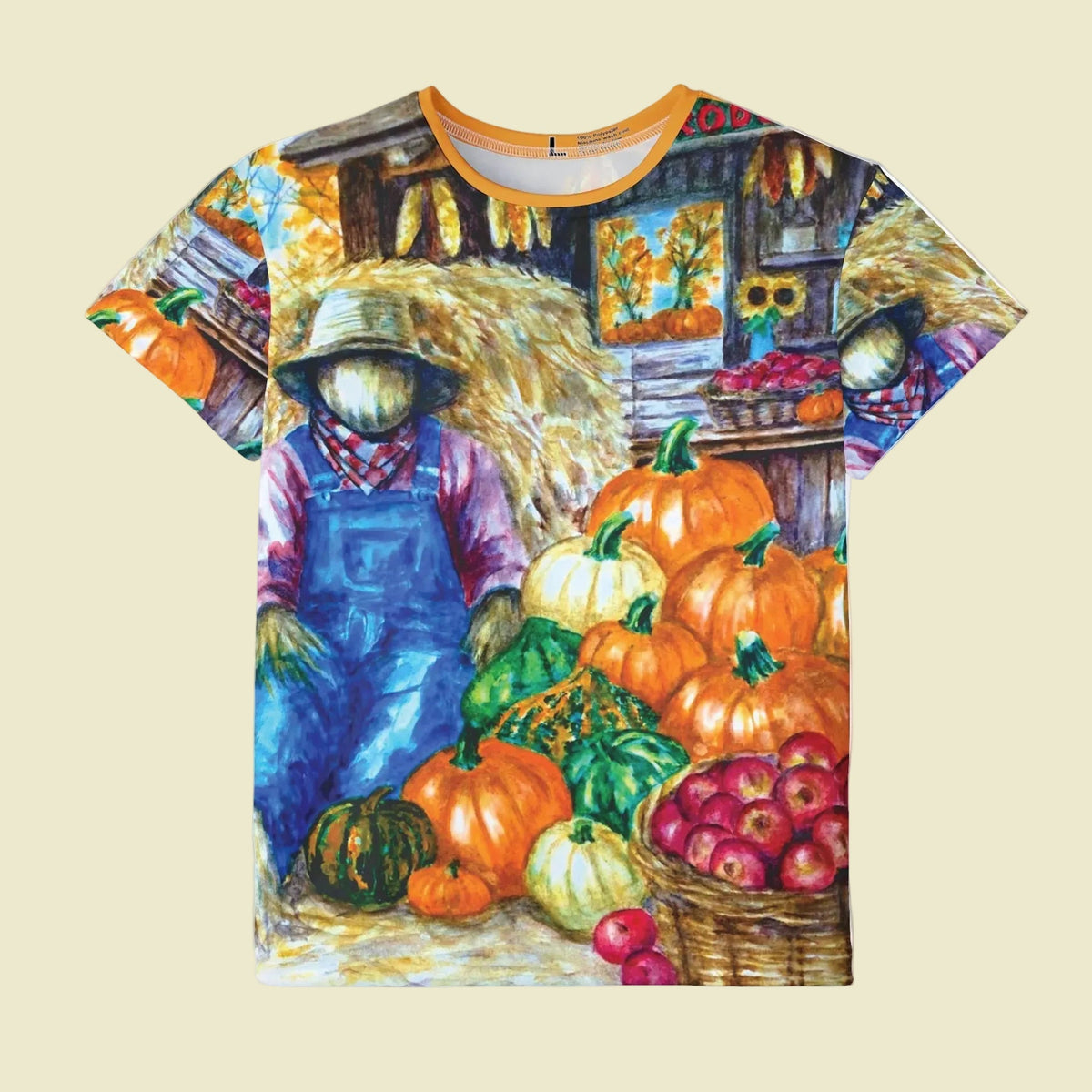 Fall Colors illustration for Kids Tee Jersey 