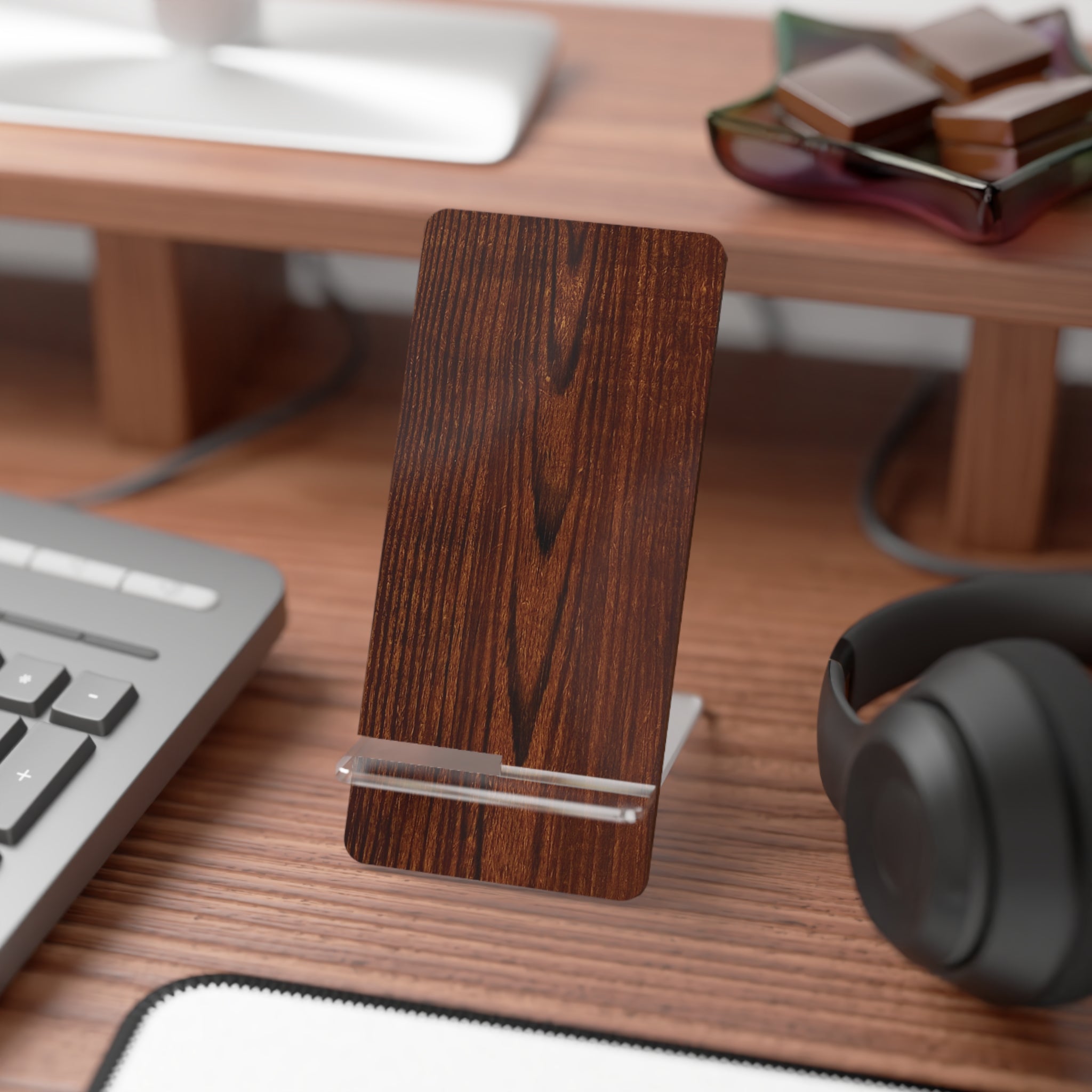 phone case in fine wood design can stand is convenient dock for your phone
