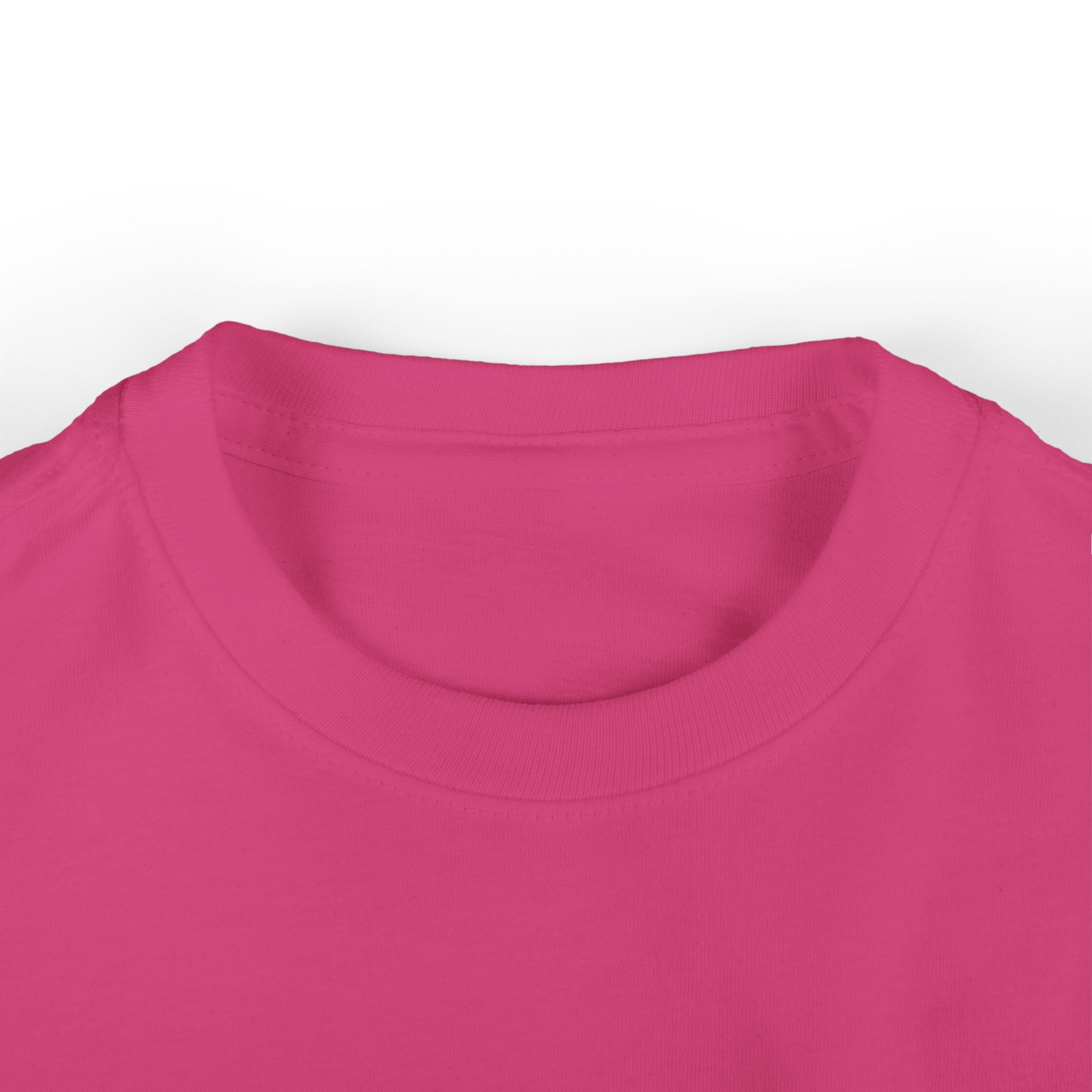 Toddler Tee's ribbed knit collar