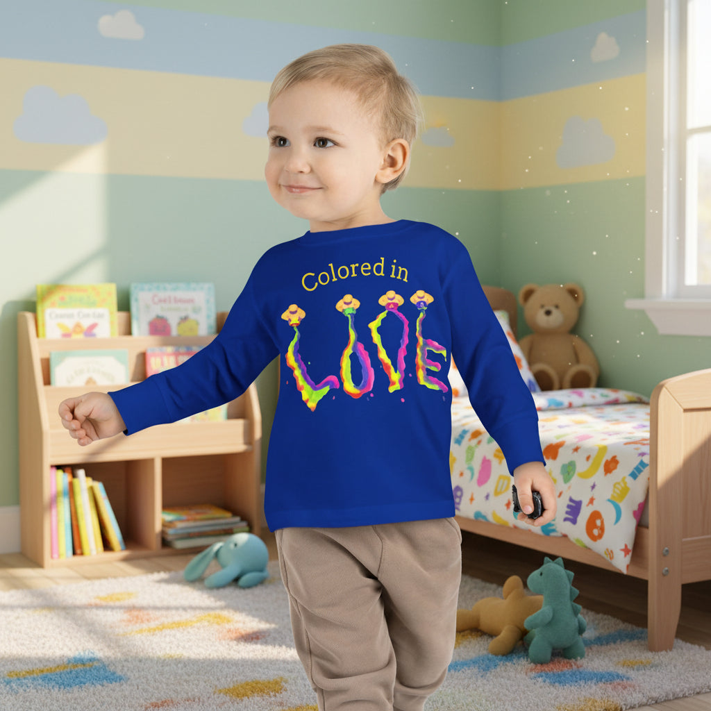 long sleeve cotton Tee for kids they will live in - soft and comfy 100% cotton