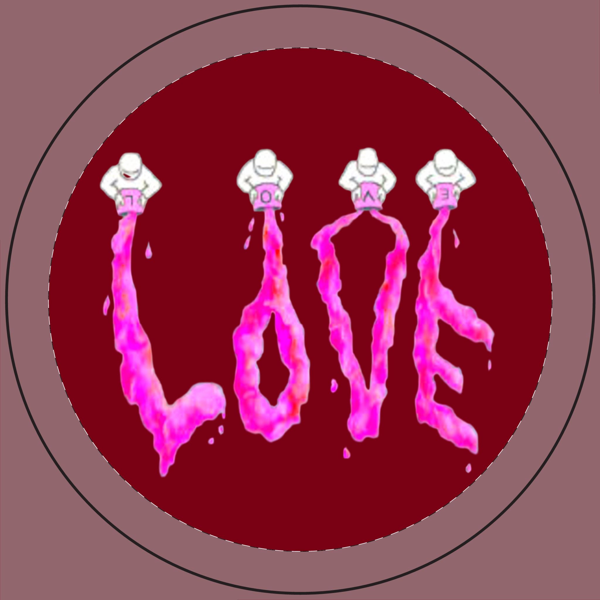 Love Message on Soy Candle engraved on bamboo lid paraben free with cotton wick