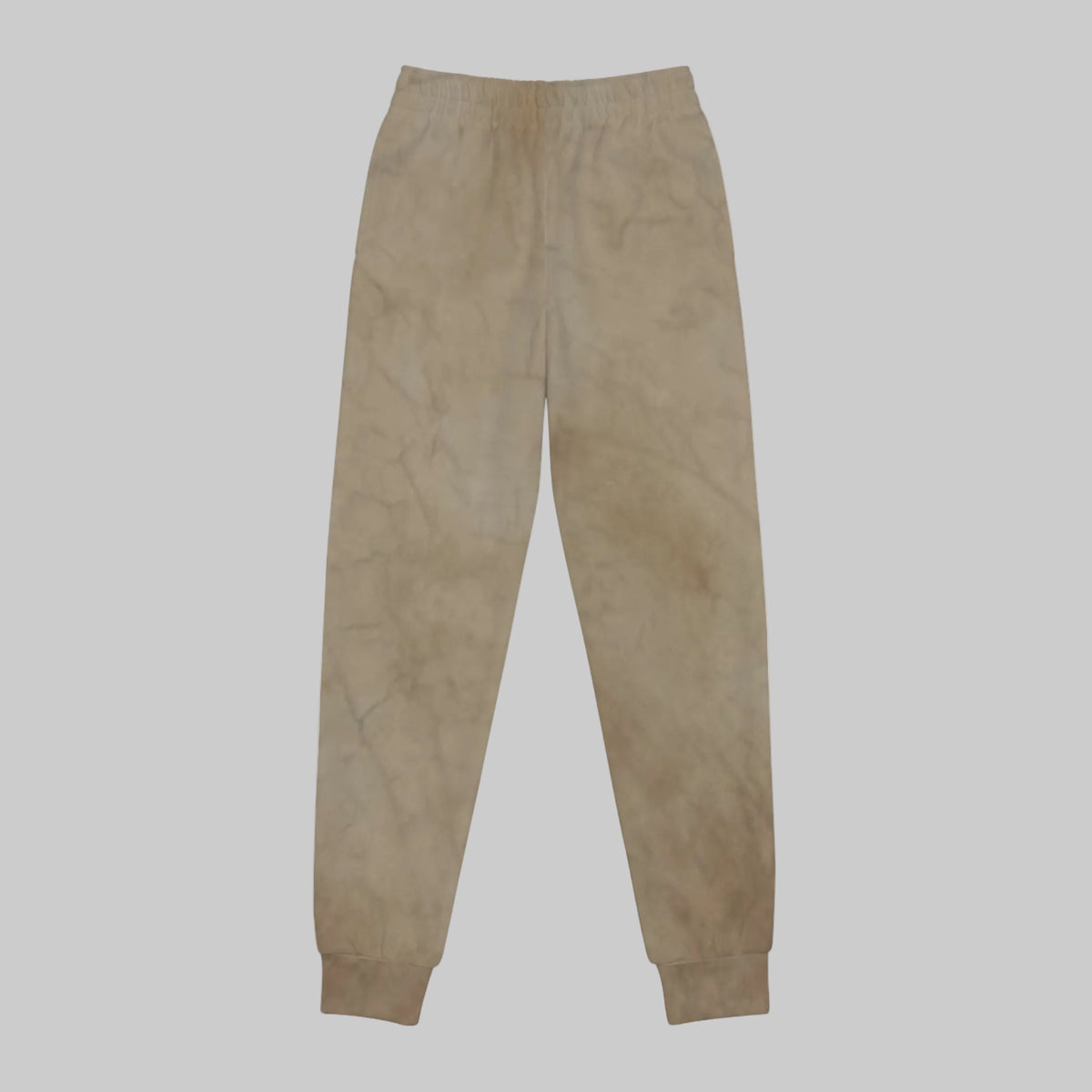 Abstract tans in textured look youths joggers in super soft comfort XS-XL
