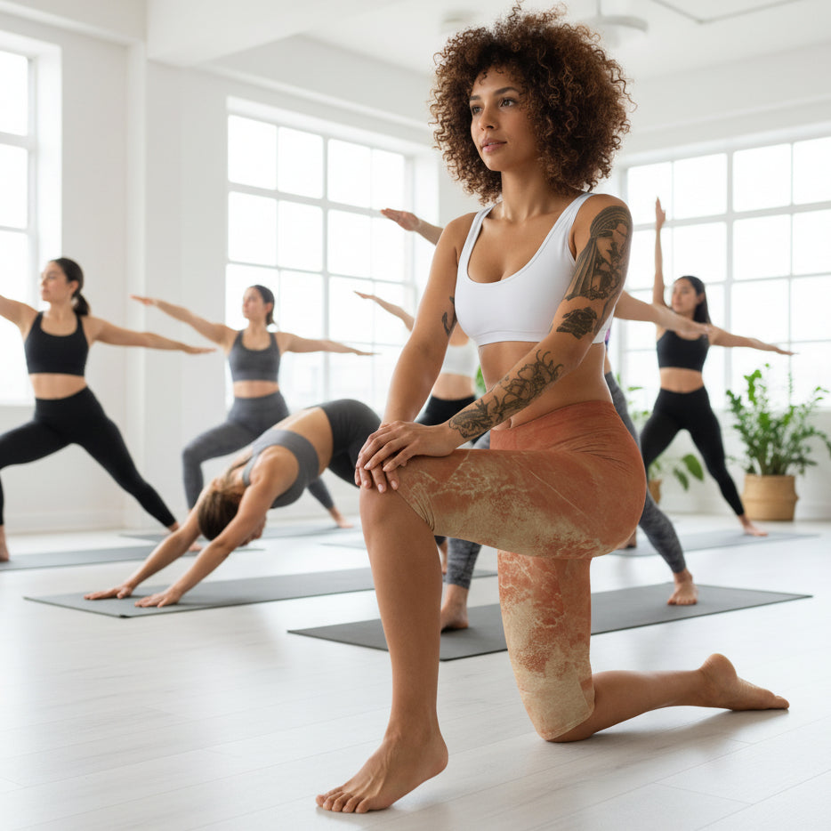 Women's Abstract Designed Capri Leggings will fast become a favorite.  XS-2XL so soft. Unique Gift Idea.