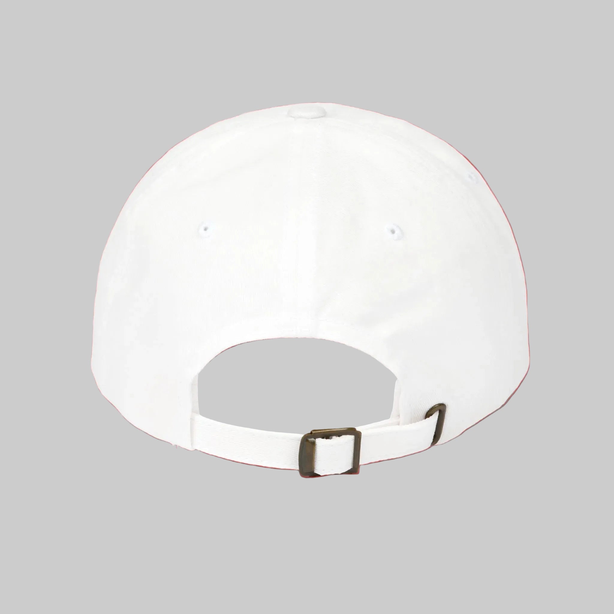 back view of cap with adjustable strap