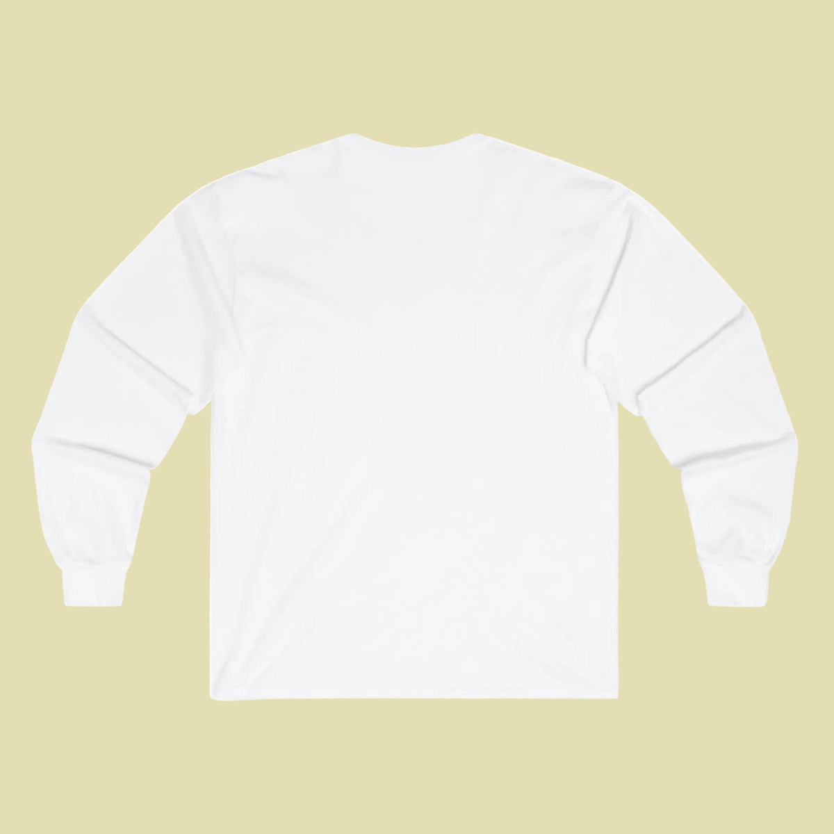 view of Back of cotton long sleeve Tee