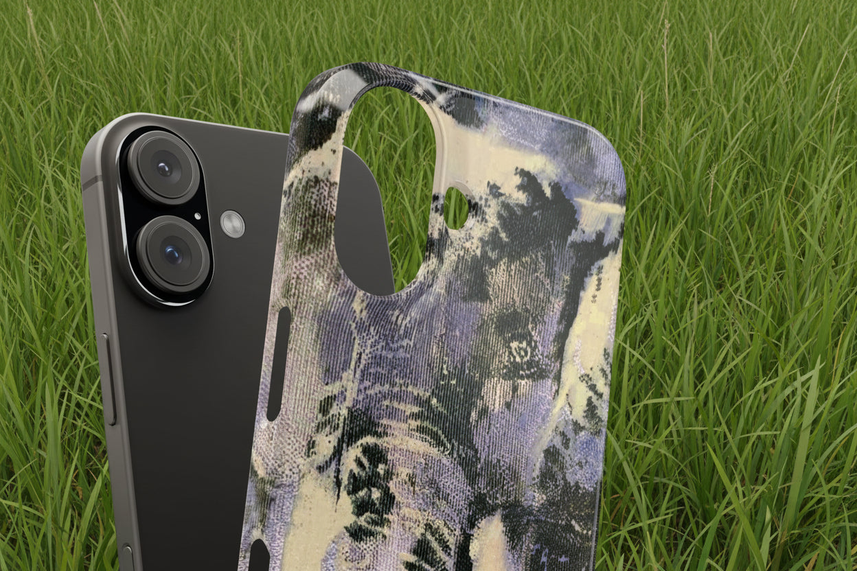 Phone case for your wild side in Elephant Abstract in Tough UV Resistant Matte or Glossy Case