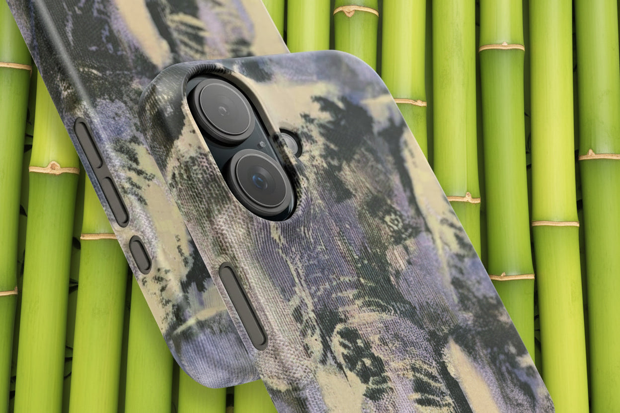 Phone case for your wild side in Elephant Abstract in Tough UV Resistant Matte or Glossy Case